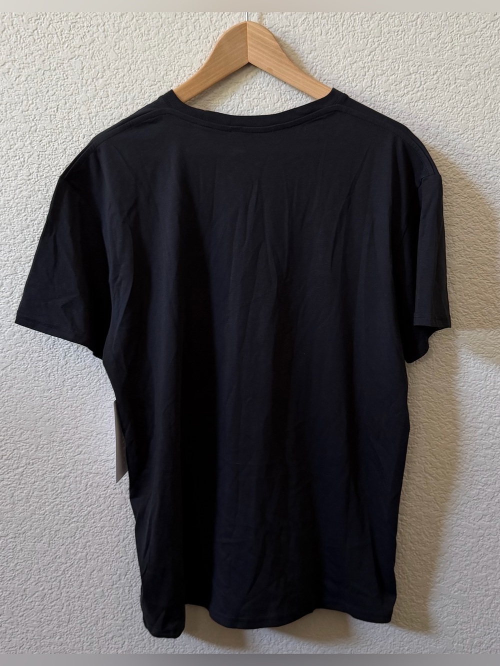 Athleta Size Medium True Cotton Tee •Black 100% Cotton Wardrobe Basic - Picture 2 of 11